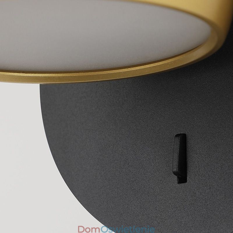Obrotowa lampa ścienna Nowoczesna minimalistyczna kinkiet