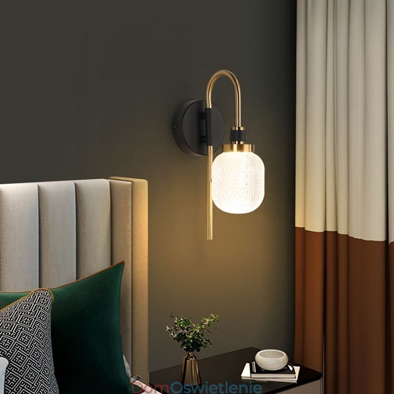 Nowoczesna minimalistyczna lampa ścienna akrylowa lampa ścienna