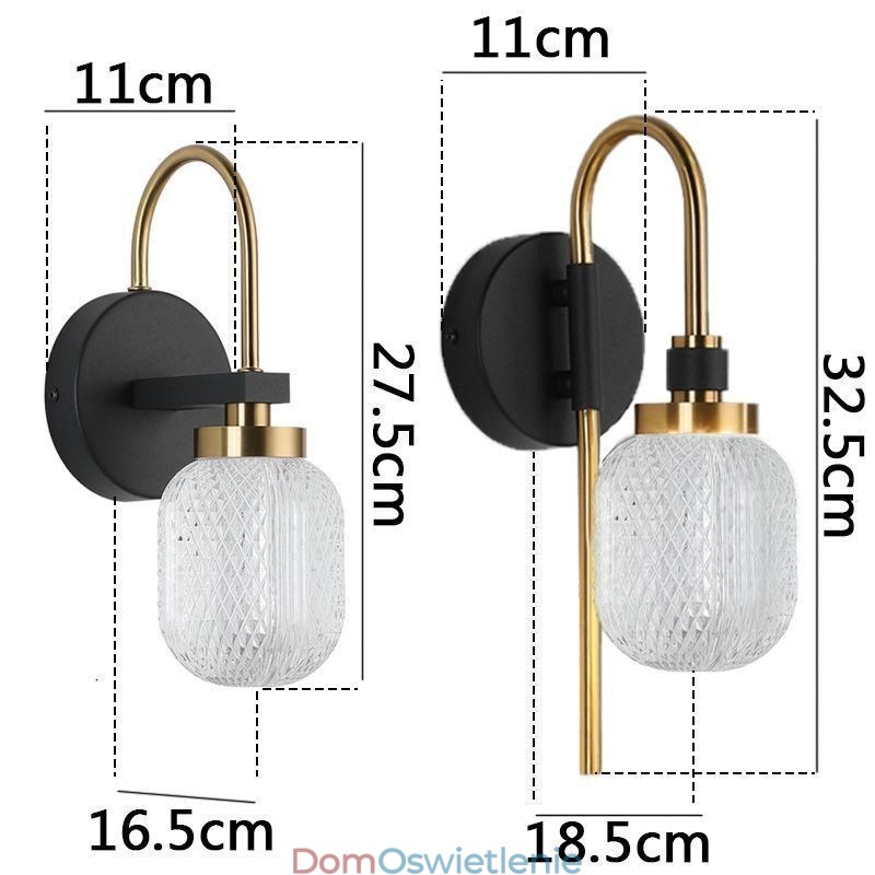 Nowoczesna minimalistyczna lampa ścienna akrylowa lampa ścienna