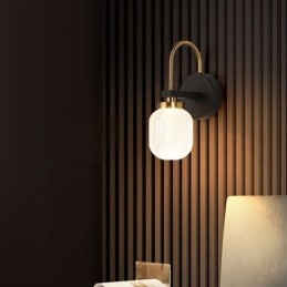 Nowoczesna minimalistyczna lampa ścienna akrylowa lampa ścienna