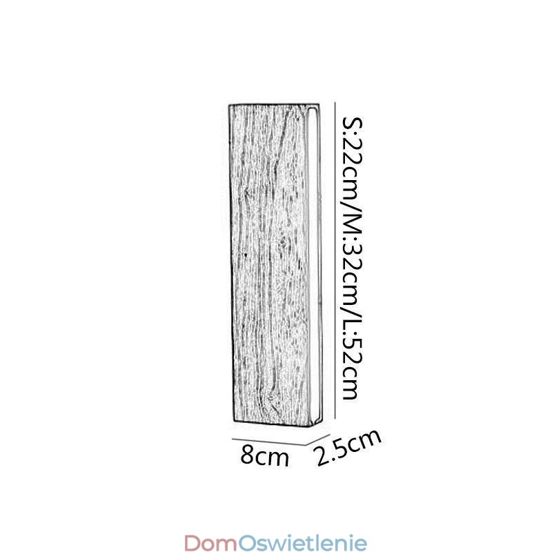 Nowoczesna ściana Drewniana kinkiet Oświetlenie przejścia wejściowego Nordic Lampa ścienna przy łóżku