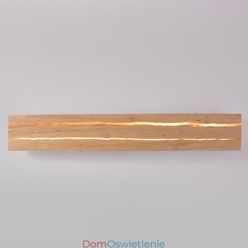 Nowoczesna drewniana lampa ścienna do korytarza wejściowego, nordycka lampa ścienna przy łóżku