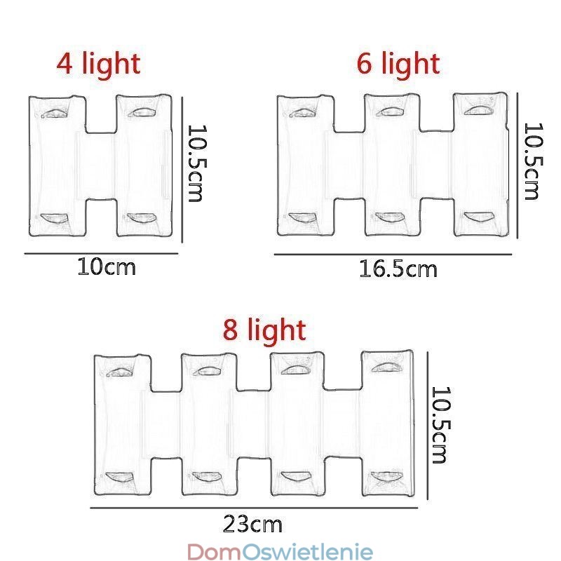 Wodoodporna lampa ścienna nowoczesna aluminiowa montowana na powierzchni, lampa ogrodowa na werandzie