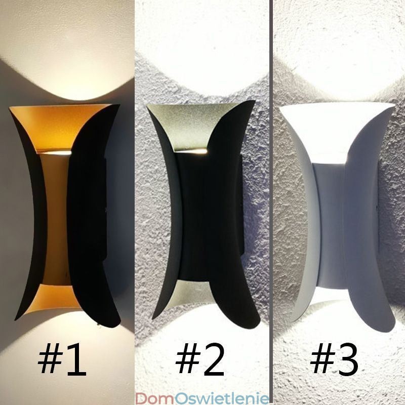 Nowoczesna lampa ścienna wodoodporna lampa ścienna dziedziniec balkon korytarz