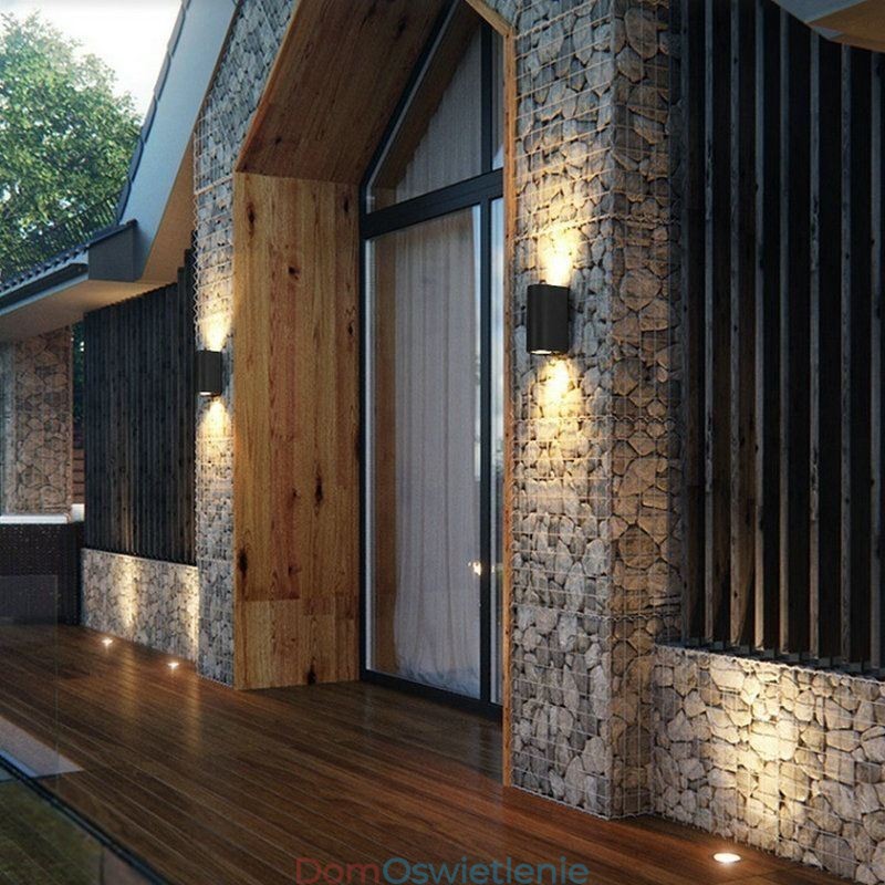 Nowoczesna prosta aluminiowa lampa ścienna do wnętrz