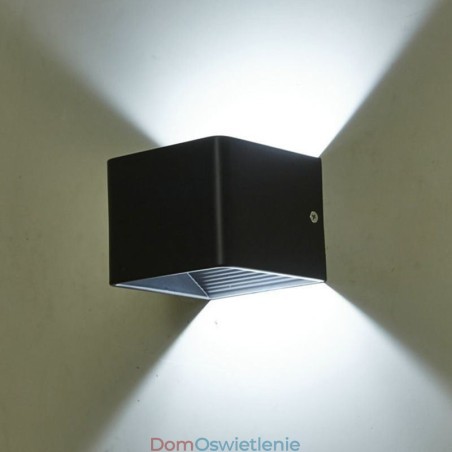 Kinkiet aluminiowy balkonowy montowany na powierzchni sześcianowy Kinkiet aluminiowy balkonowy montowany na powierzchni sześcianowy