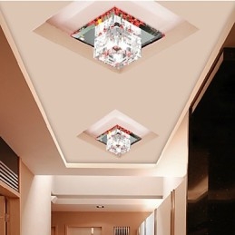Kryształ pomiędzy lampą SMD Spotlight Kreatywna lampa Lampa rura Światło Absorbuj światło kopuły