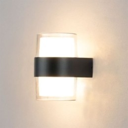 Akrylowa minimalistyczna lampa ścienna wodoodporna lampa ścienna Patio