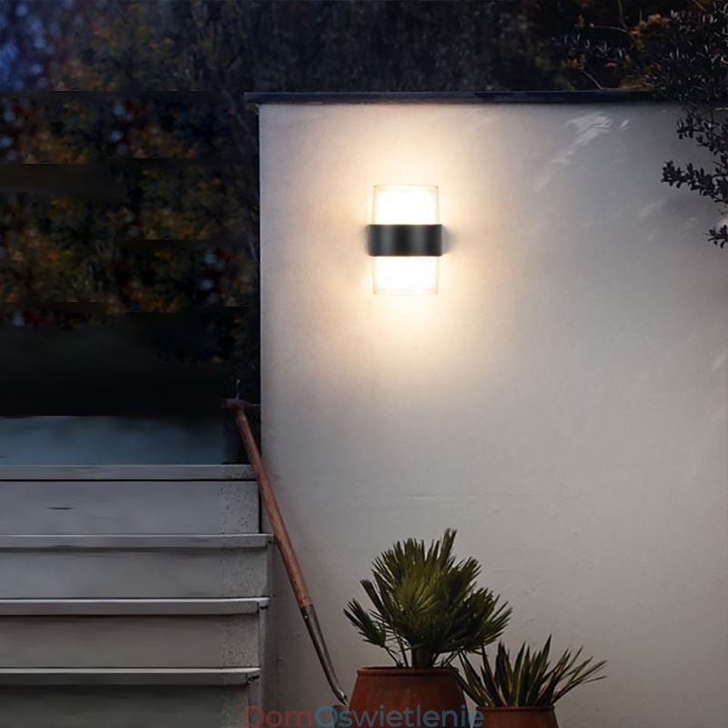 Akrylowa minimalistyczna lampa ścienna wodoodporna lampa ścienna Patio
