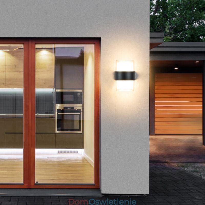 Akrylowa minimalistyczna lampa ścienna wodoodporna lampa ścienna Patio