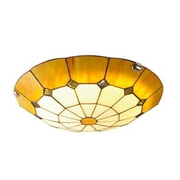 Lampa sufitowa typu lampa śródziemnomorska romantyczna średnica 40cm