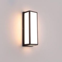 Prostokątna lampa ścienna Nowoczesna wodoodporna lampa ścienna na werandę willi