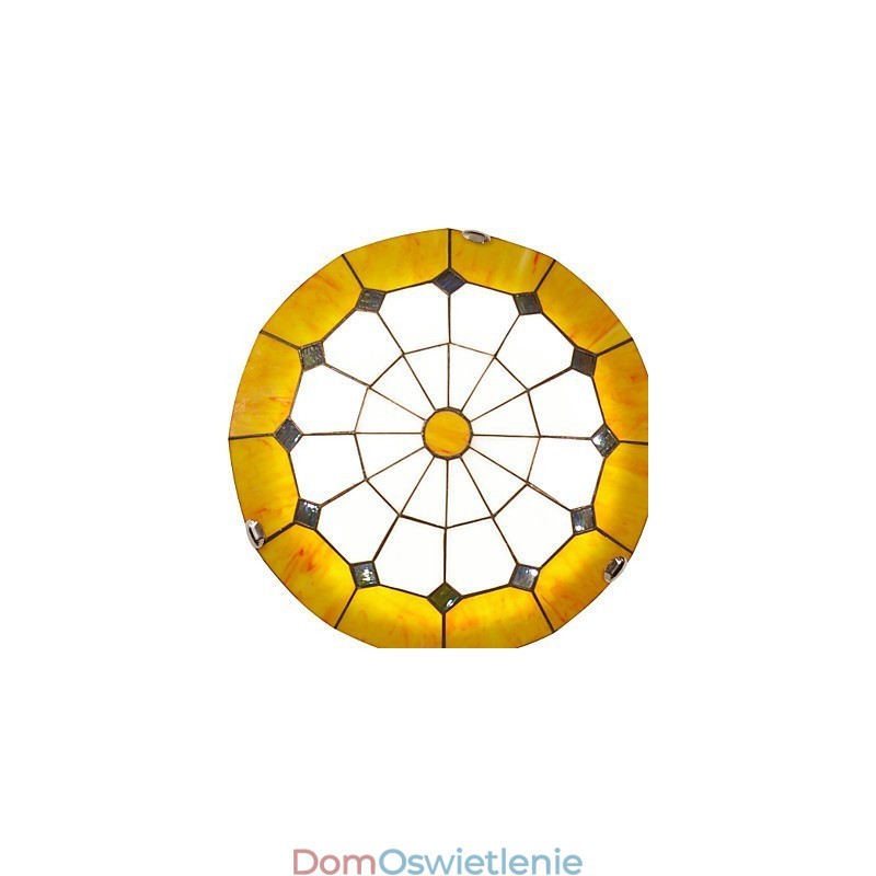 Lampa sufitowa typu lampa śródziemnomorska romantyczna średnica 40cm