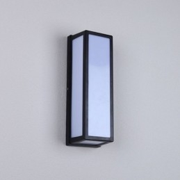 Prostokątna lampa ścienna Nowoczesna wodoodporna lampa ścienna na werandę willi