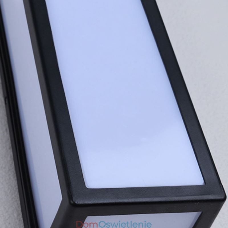 Prostokątna lampa ścienna Nowoczesna wodoodporna lampa ścienna na werandę willi