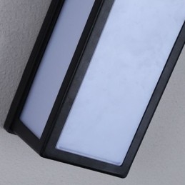 Prostokątna lampa ścienna Nowoczesna wodoodporna lampa ścienna na werandę willi