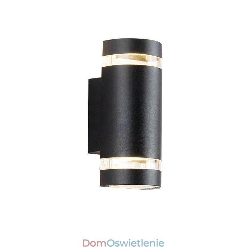 Wodoodporna lampa ścienna z podwójną głowicą aluminiową góra-dół