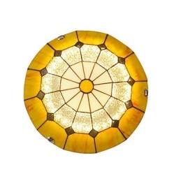 Lampa sufitowa typu lampa śródziemnomorska romantyczna średnica 40cm