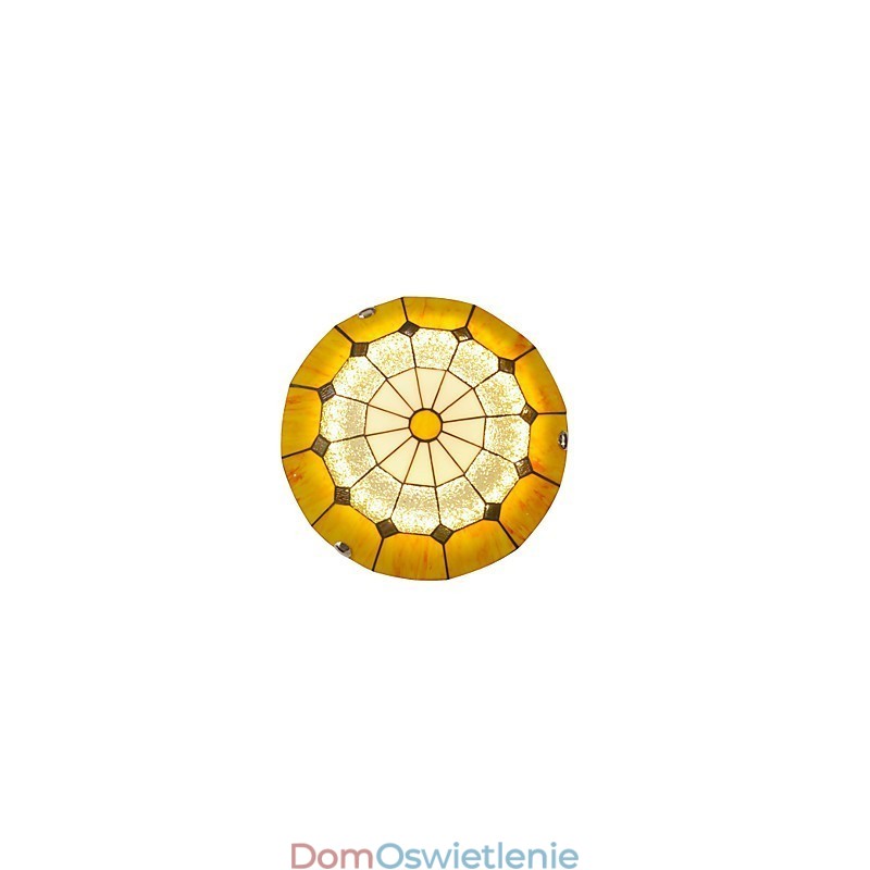 Lampa sufitowa typu lampa śródziemnomorska romantyczna średnica 40cm