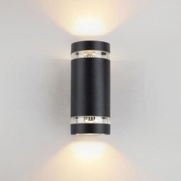 Wodoodporna lampa ścienna z podwójną głowicą aluminiową góra-dół