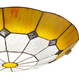 Lampa sufitowa typu lampa śródziemnomorska romantyczna średnica 40cm