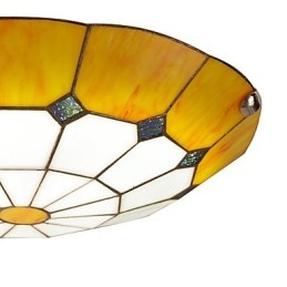 Lampa sufitowa typu lampa śródziemnomorska romantyczna średnica 40cm