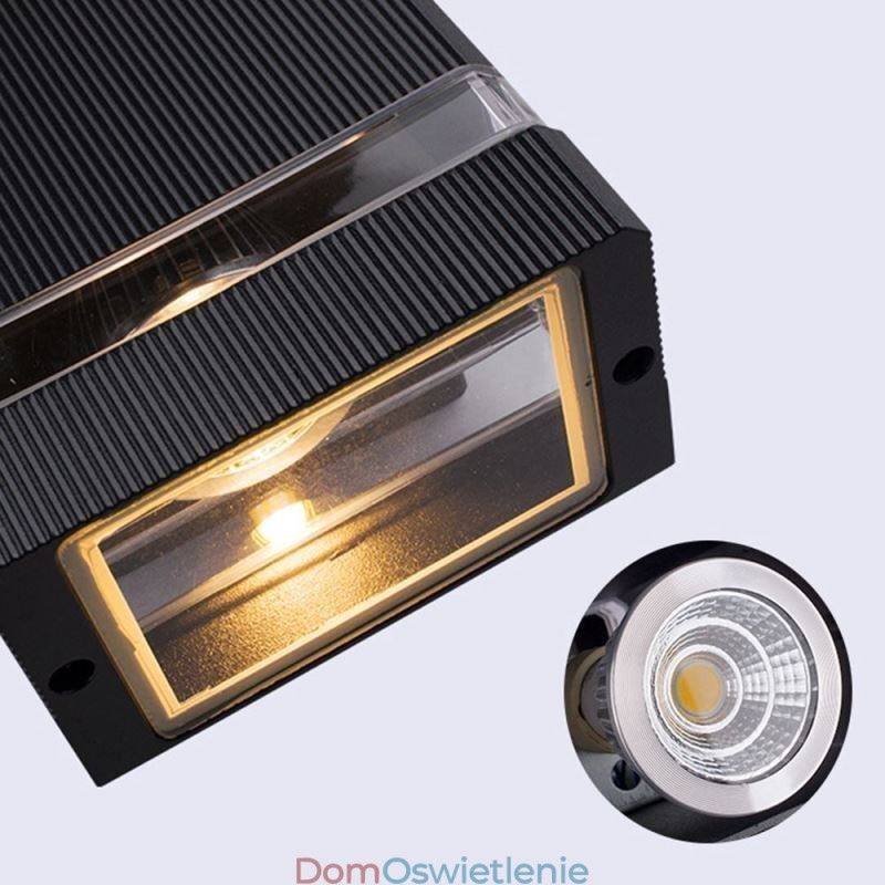 Proste aluminiowe kinkiety wodoodporne kinkiety na werandę