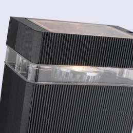 Proste aluminiowe kinkiety wodoodporne kinkiety na werandę