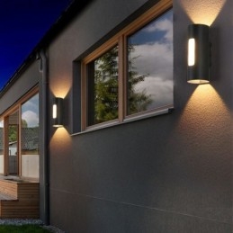 Wodoodporna lampa ścienna aluminiowa lampa ścienna Courtyard