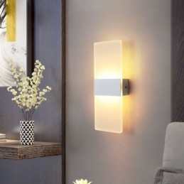 Minimalistyczne nowoczesne lampy ścienne, lampki nocne, alejki, schody, kuchnie, mieszkania