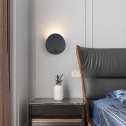 Aluminiowa lampa ścienna zewnętrzna do ogrodu i balkonu