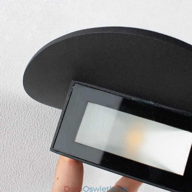 Aluminiowa lampa ścienna zewnętrzna do ogrodu i balkonu