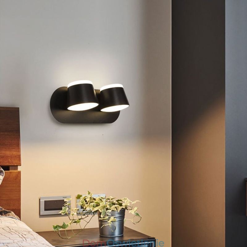 Nowoczesna lampa ścienna Obrotowa lampa ścienna Aluminiowa