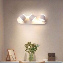 Nowoczesna lampa ścienna Obrotowa lampa ścienna Aluminiowa