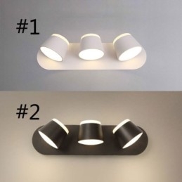 Nowoczesna lampa ścienna Obrotowa lampa ścienna Aluminiowa
