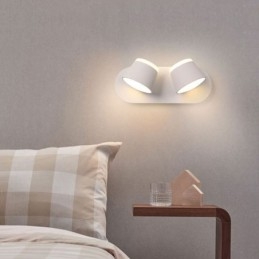 Nowoczesna lampa ścienna Obrotowa lampa ścienna Aluminiowa