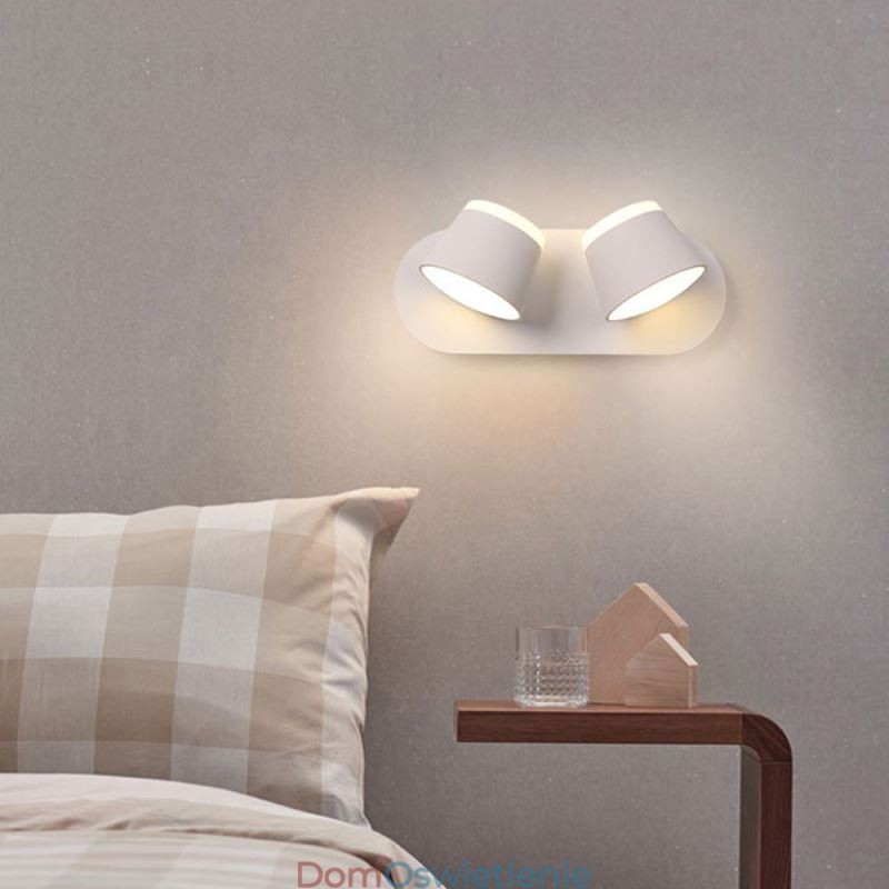 Nowoczesna lampa ścienna Obrotowa lampa ścienna Aluminiowa