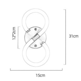 Lampy Numeryczne Cyfry Arabskie 8