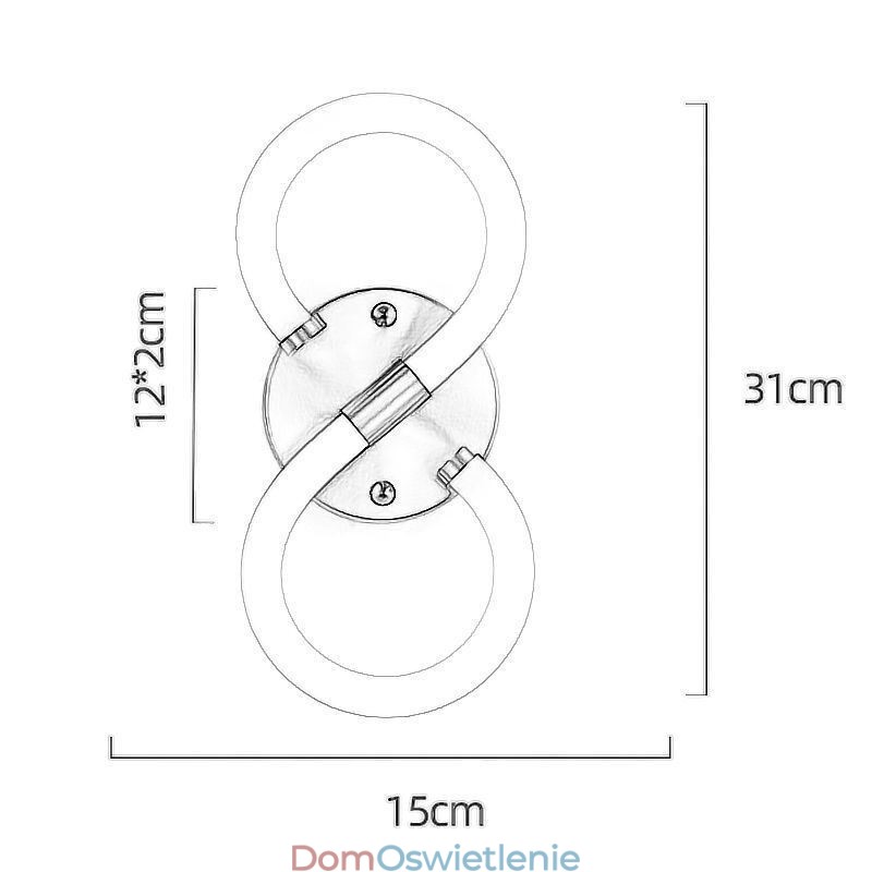 Lampy Numeryczne Cyfry Arabskie 8