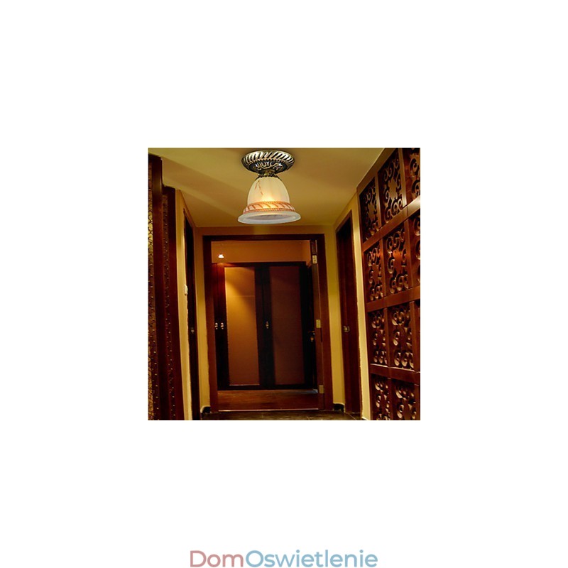 Lampa ścienna brązowa europejska retro klasyczna