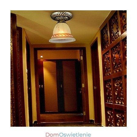 Lampa ścienna brązowa europejska retro klasyczna