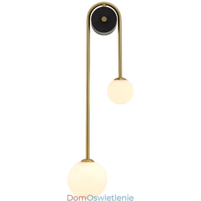 Lampa ścienna Globe Glass Wall Sconce Lighting Nowoczesna lampa ścienna z mosiądzu