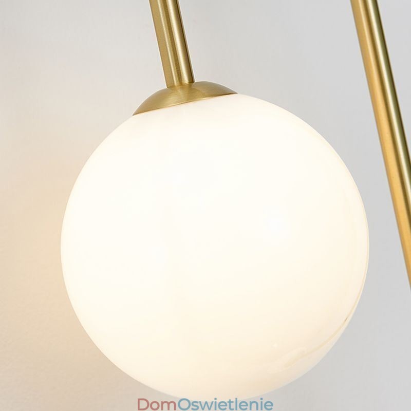 Lampa ścienna Globe Glass Wall Sconce Lighting Nowoczesna lampa ścienna z mosiądzu