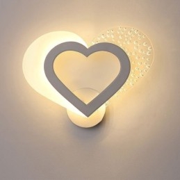 Akrylowa lampa ścienna, piękna lampa kinkietowa