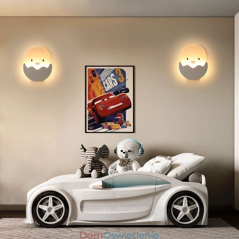 Akrylowa lampa ścienna, piękna lampa kinkietowa