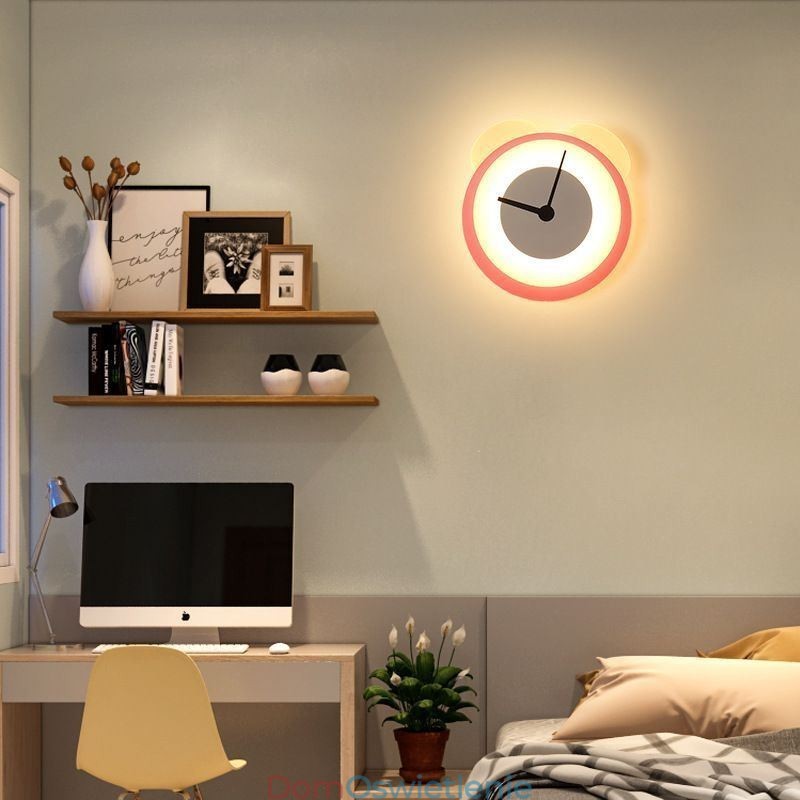 Akrylowa lampa ścienna, piękna lampa kinkietowa