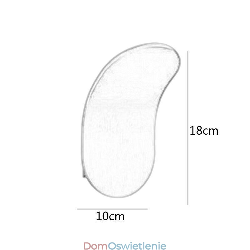 Minimalistyczna aluminiowa lampa ścienna kinkiet
