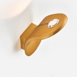Minimalistyczna aluminiowa lampa ścienna kinkiet