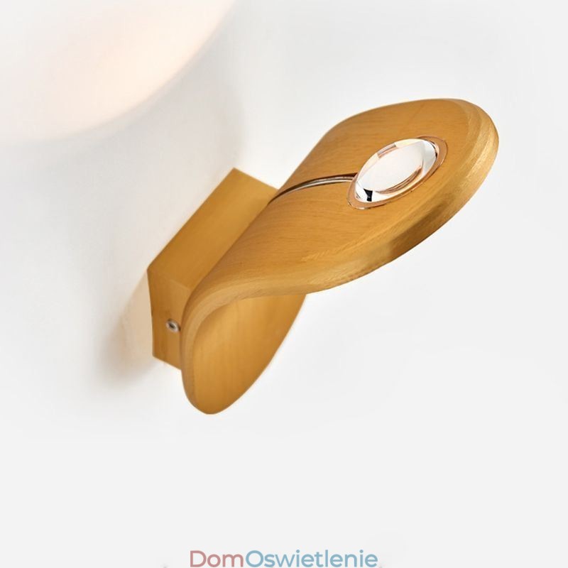 Minimalistyczna aluminiowa lampa ścienna kinkiet