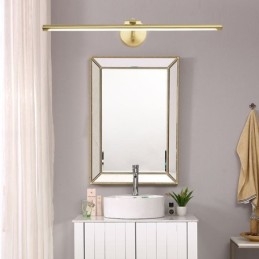 Nordic Mirror Front Light Mosiężna akrylowa lampa ścienna